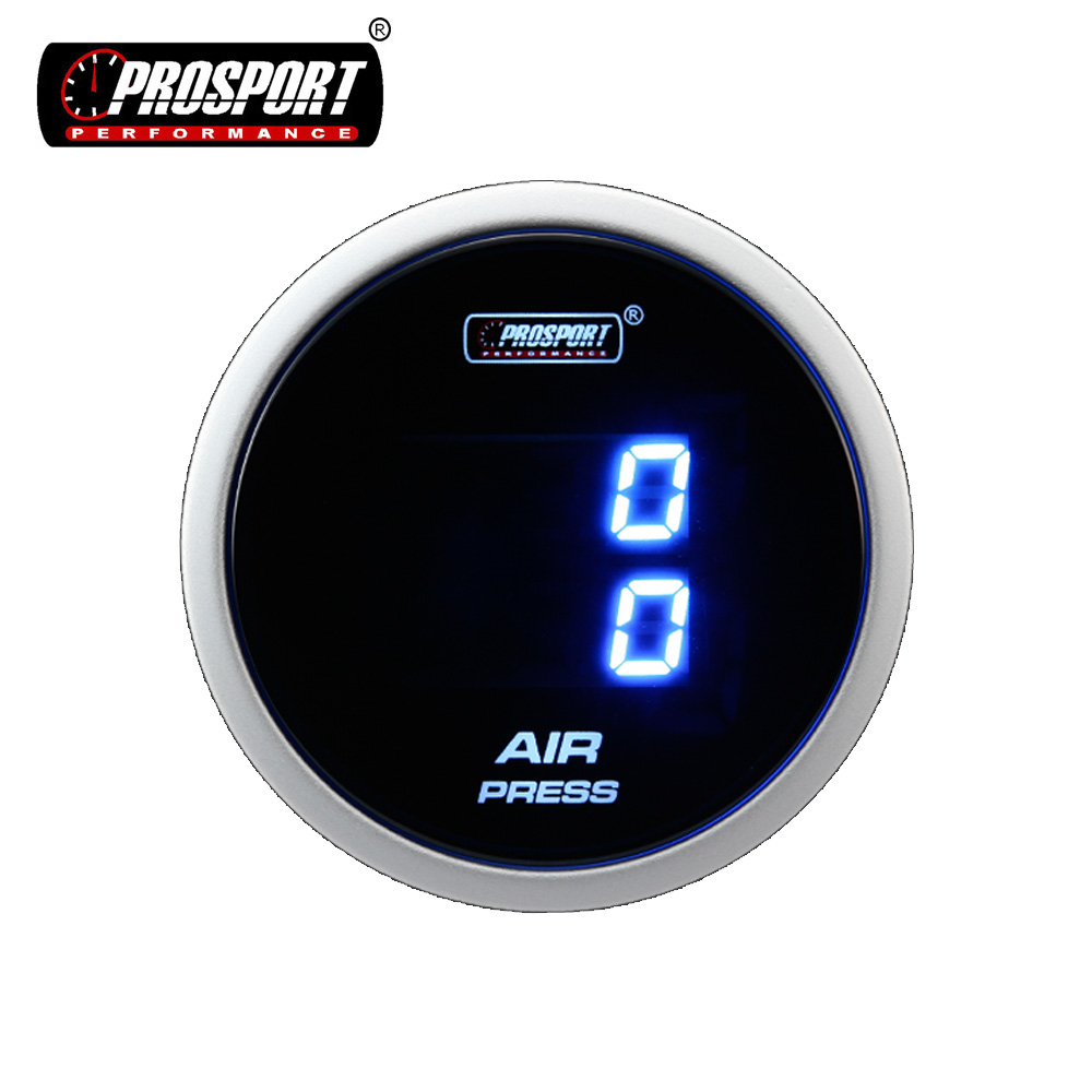Car Electronics - Pengukur Suspensi Udara Digital Prosport 52mm