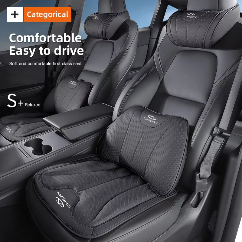Memory Foam Car Neck Pillow Lumbar Support - Bantal Sandaran Kepala Mobil Chery Jetour