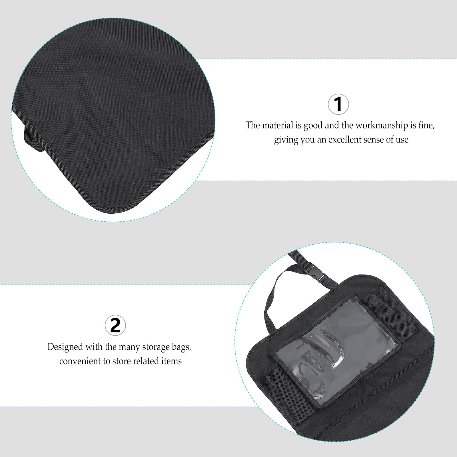 Car Trunk Organizer Foldable Storage Box - Tas Penyimpanan Belakang Jok Mobil, Organizer