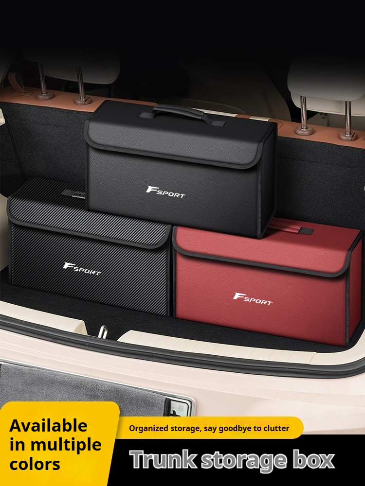 Untuk Lexus F Sport ES RX LS50 - Car Trunk Organizer Foldable Storage Box ulasan dan harga