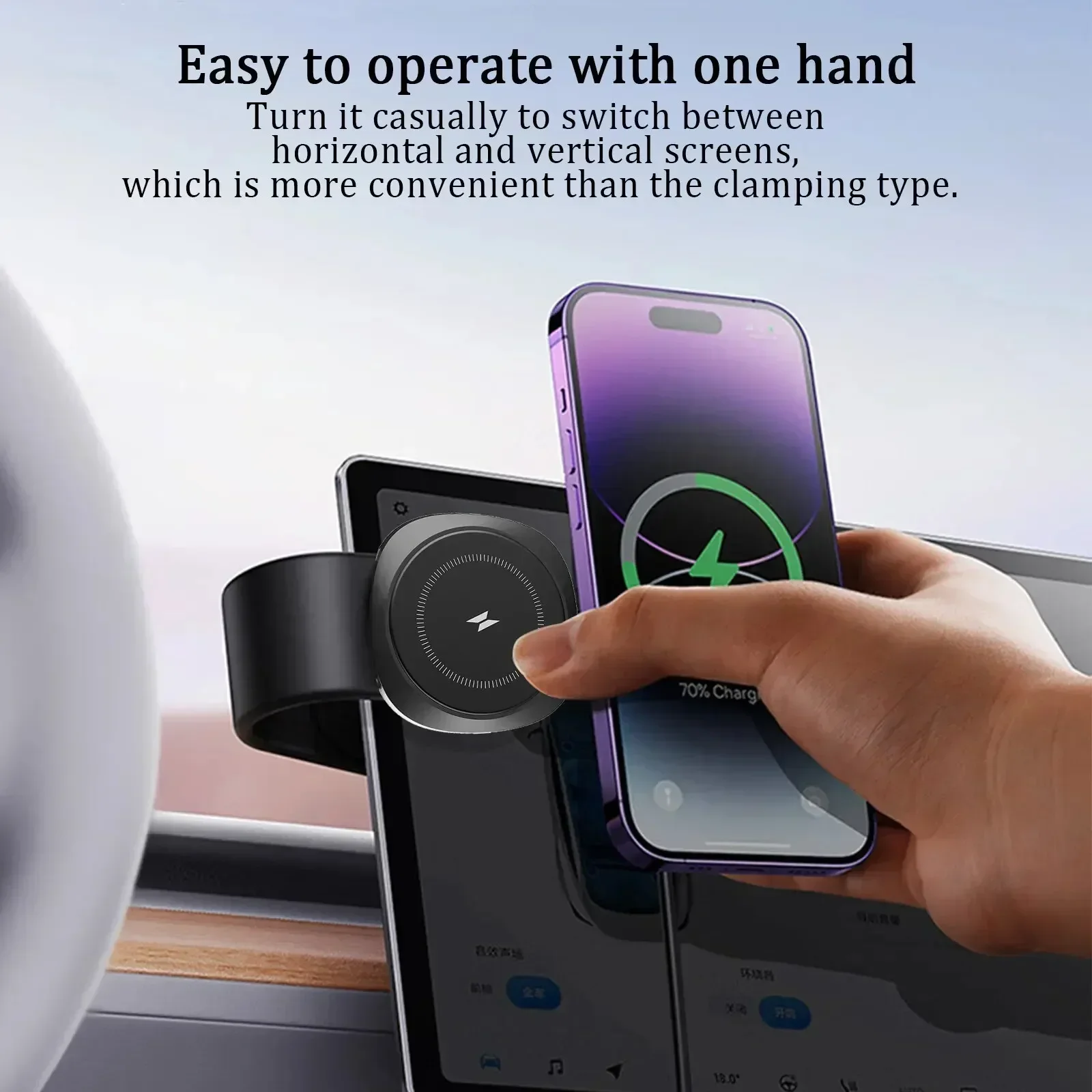 Pengisi Daya Nirkabel Magnetik - Wireless Car Charger Mount Fast Charging ulasan dan harga