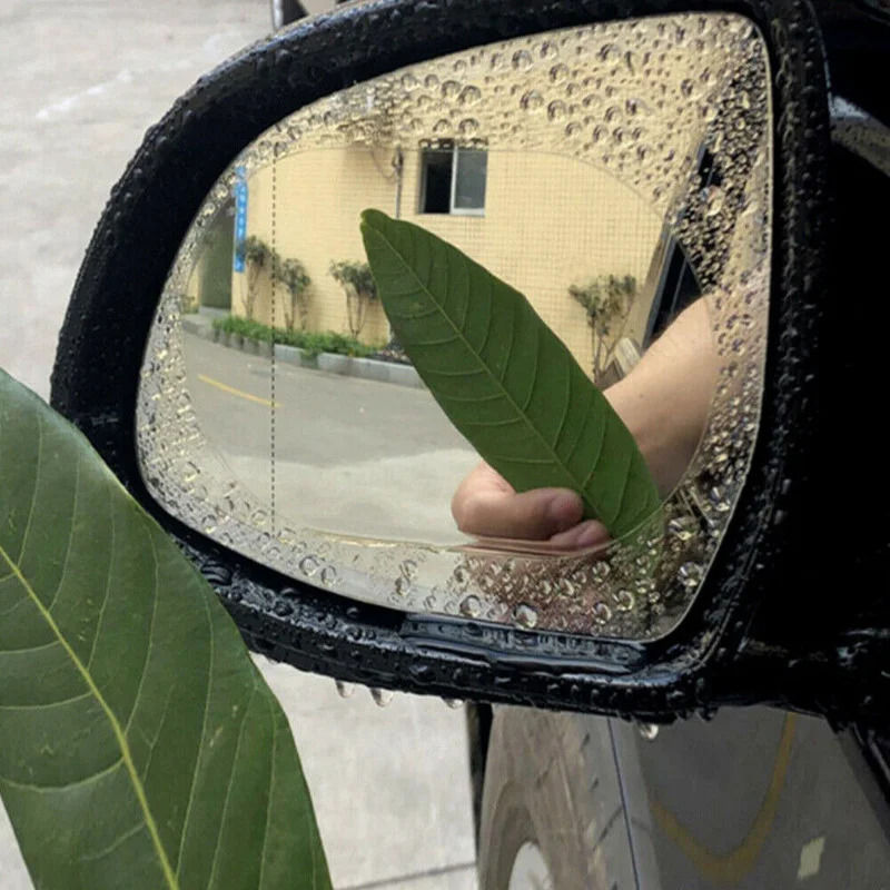 2/4 buah Pelapis Kaca Spion Mo - Anti Glare Car Rearview Mirror Film ulasan dan harga