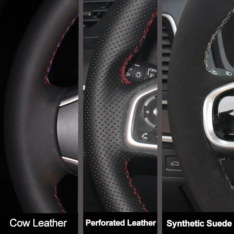 Untuk Citroen C5 2007-2015 Sar - Car Steering Wheel Cover Anti Slip Breathable ulasan dan harga
