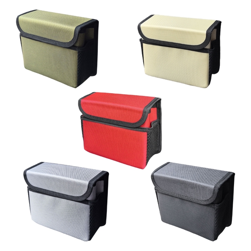 Tas Penyimpanan Kursi Belakang - Waterproof Car Trash Can With Lid ulasan dan harga