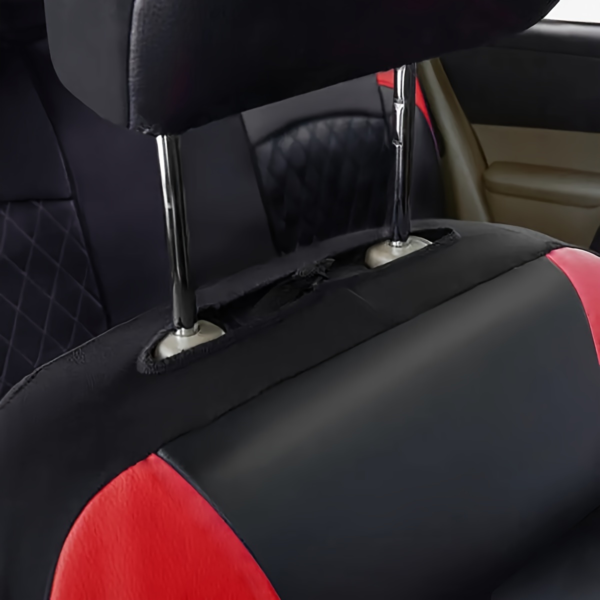 Sarung Jok Mobil Baru Pola Ber - Leather Car Seat Covers Full Set Universal ulasan dan harga