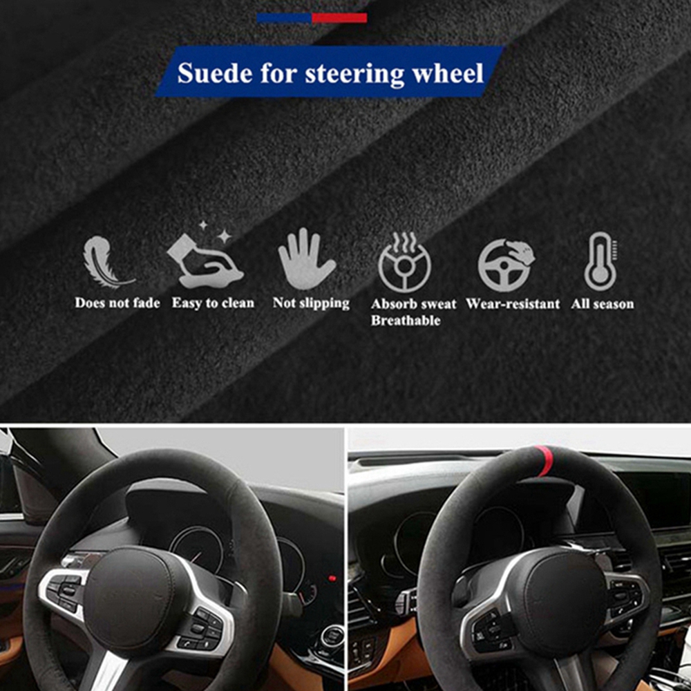 Penutup roda kemudi mobil Anti - Car Steering Wheel Cover Anti Slip Breathable ulasan dan harga