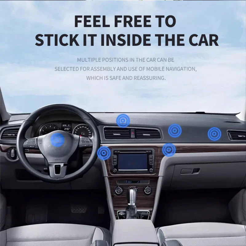 Tempat Ponsel Mobil Mini Brake - Magnetic Phone Holder For Car Vent ulasan dan harga