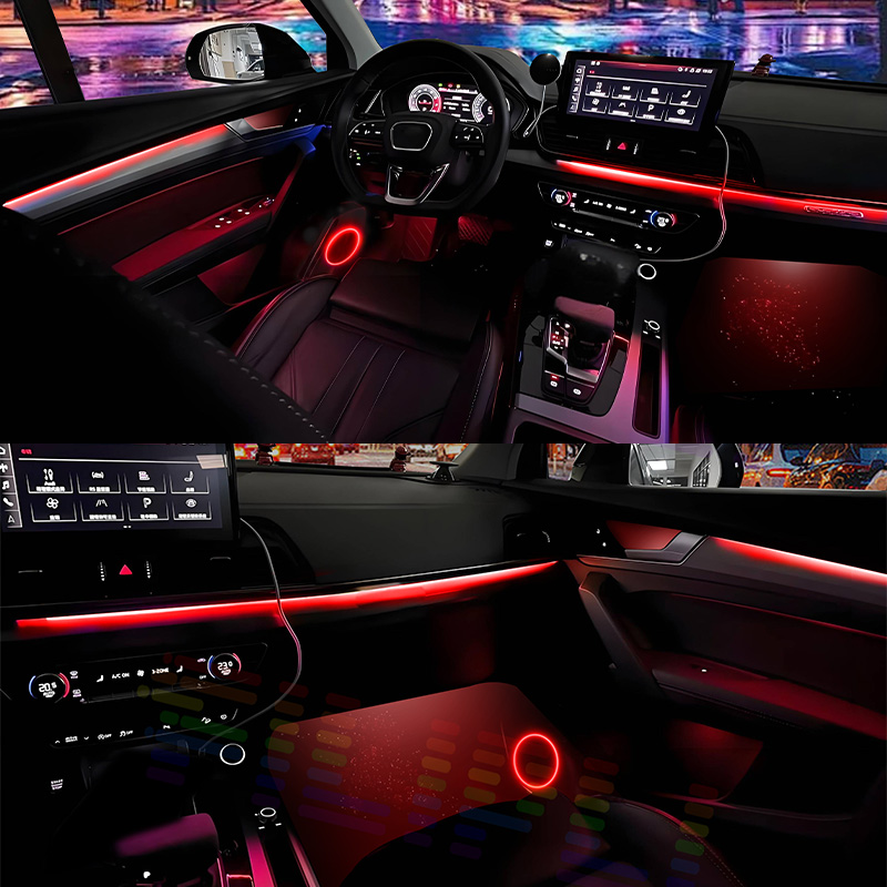 Lampu Ambient LED Mobil Hyunda - Led Ambient Interior Car Lights App Control ulasan dan harga