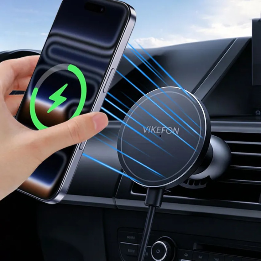 Pengisi Daya Nirkabel Mobil, D - Magnetic Phone Holder For Car Vent ulasan dan harga
