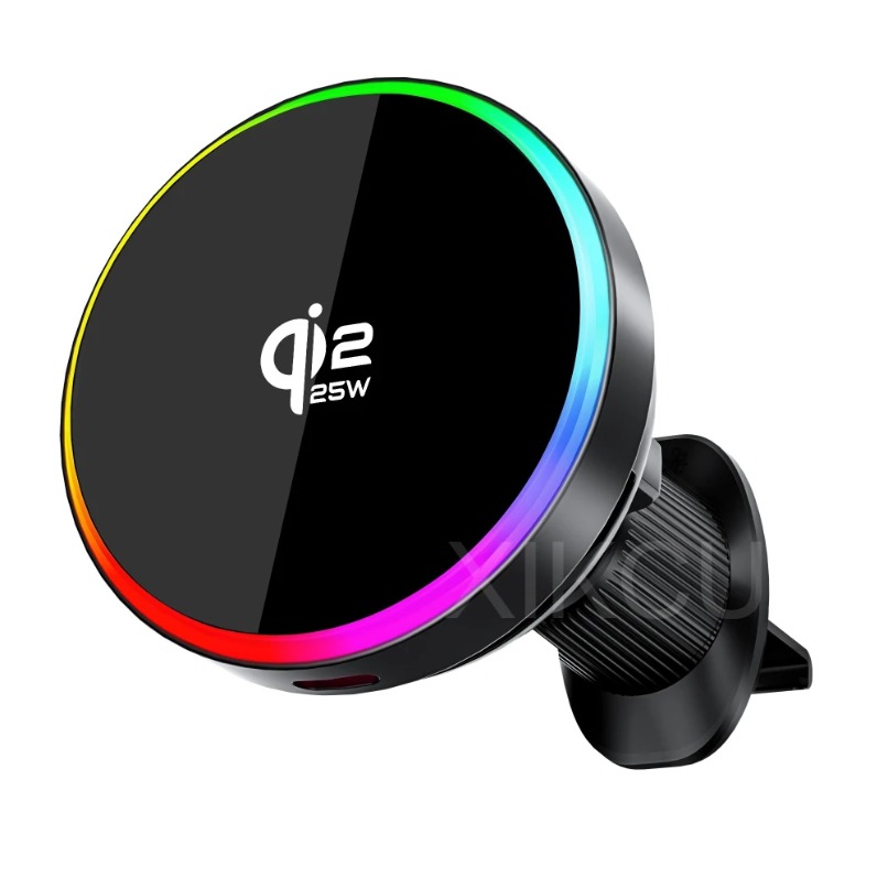 Qi2 25W Pengisi Daya Nirkabel  - Wireless Car Charger Mount Fast Charging ulasan dan harga