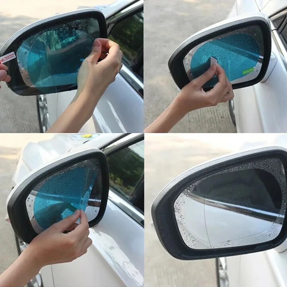 2 buah Pelapis Film untuk Spio - Anti Glare Car Rearview Mirror Film ulasan dan harga