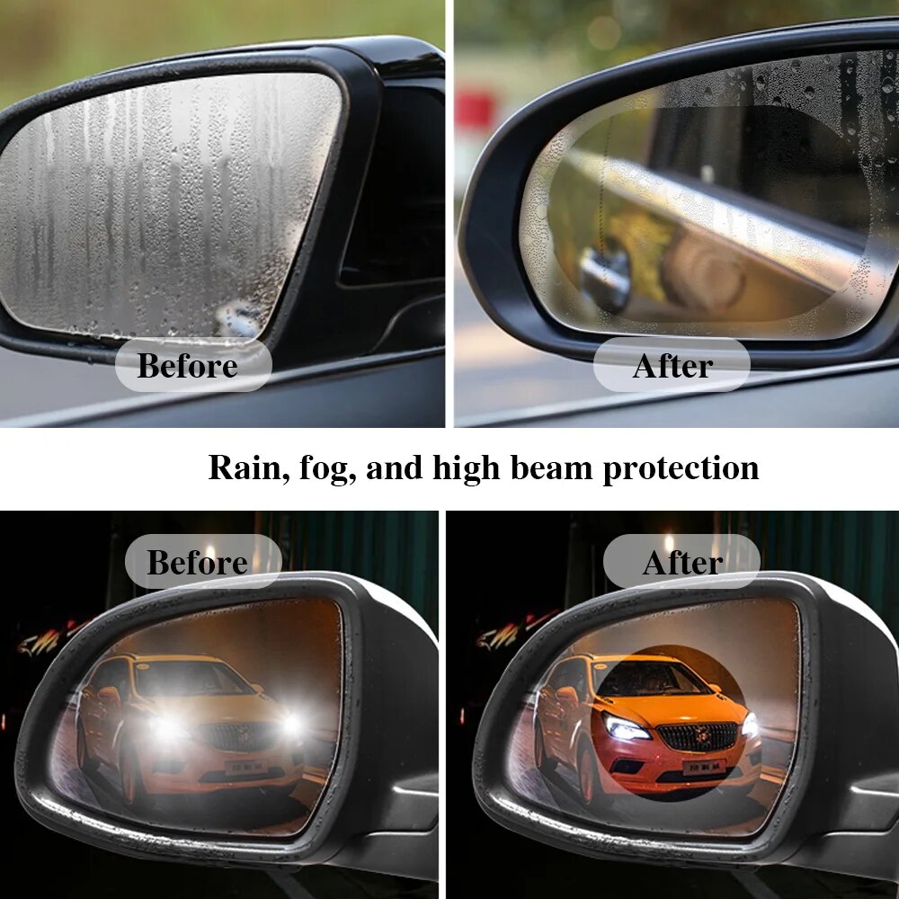 2 buah Pelapis Film untuk Spio - Anti Glare Car Rearview Mirror Film ulasan dan harga