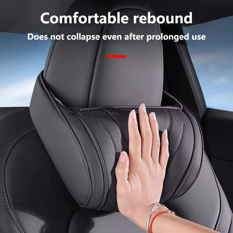 Bantal Sandaran Kepala Mobil C - Memory Foam Car Neck Pillow Lumbar Support ulasan dan harga