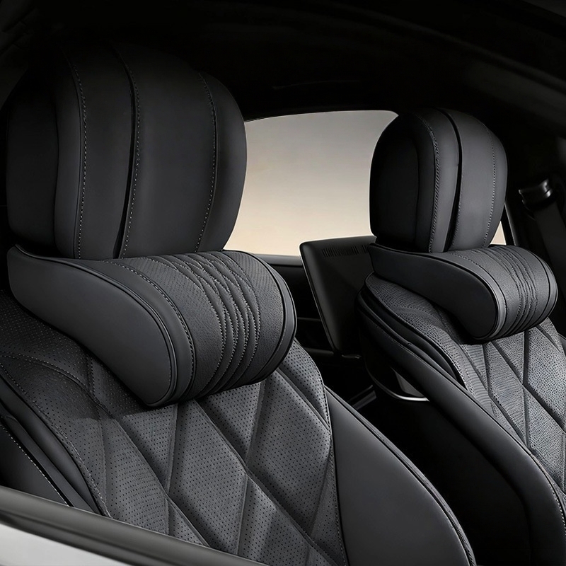 Bantal Sandaran Kepala Mobil B - Memory Foam Car Neck Pillow Lumbar Support ulasan dan harga