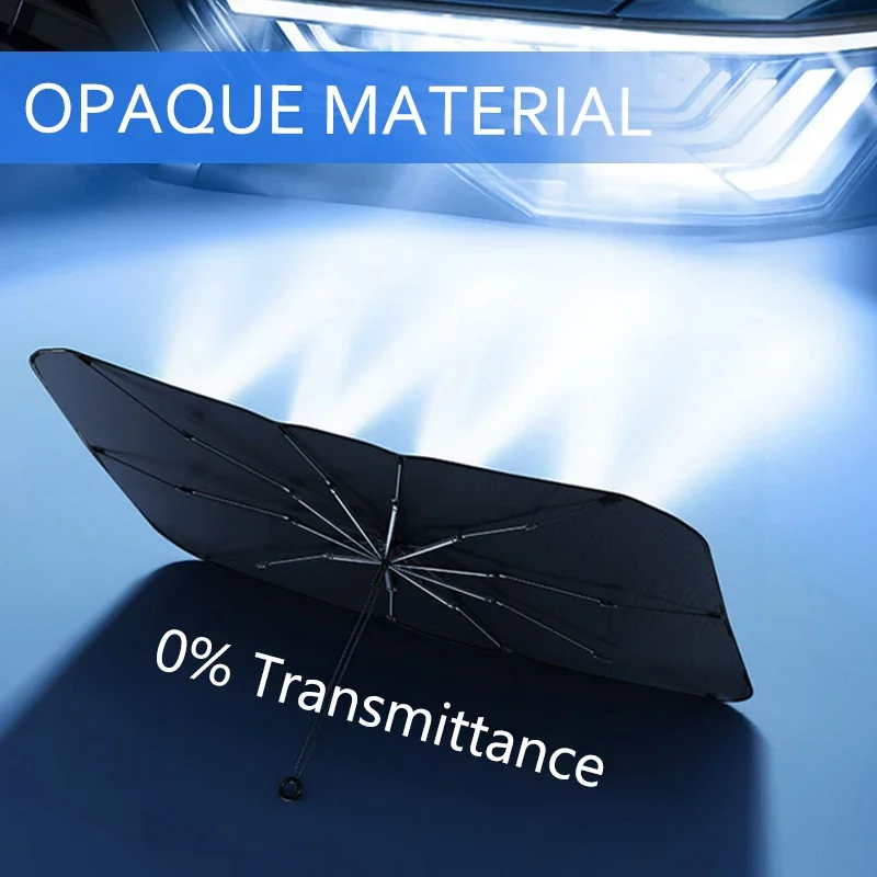 Payung Kerai Mobil Kaca Depan  - Car Sunshade Windshield Umbrella Foldable ulasan dan harga