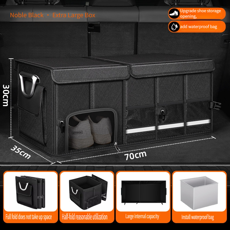 Tas Penyimpanan Lipat Tahan Ai - Car Trunk Organizer Foldable Storage Box ulasan dan harga