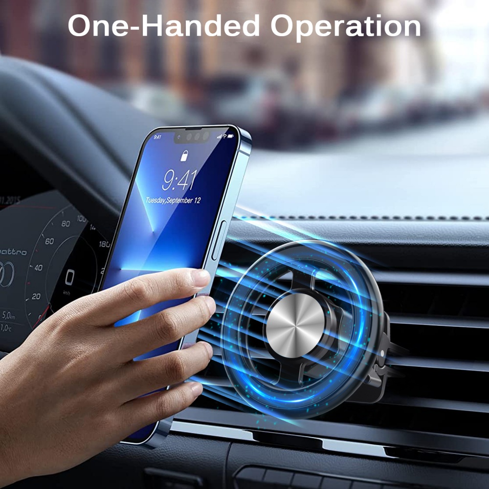 Penyangga Ponsel Mobil Magneti - Magnetic Phone Holder For Car Vent ulasan dan harga