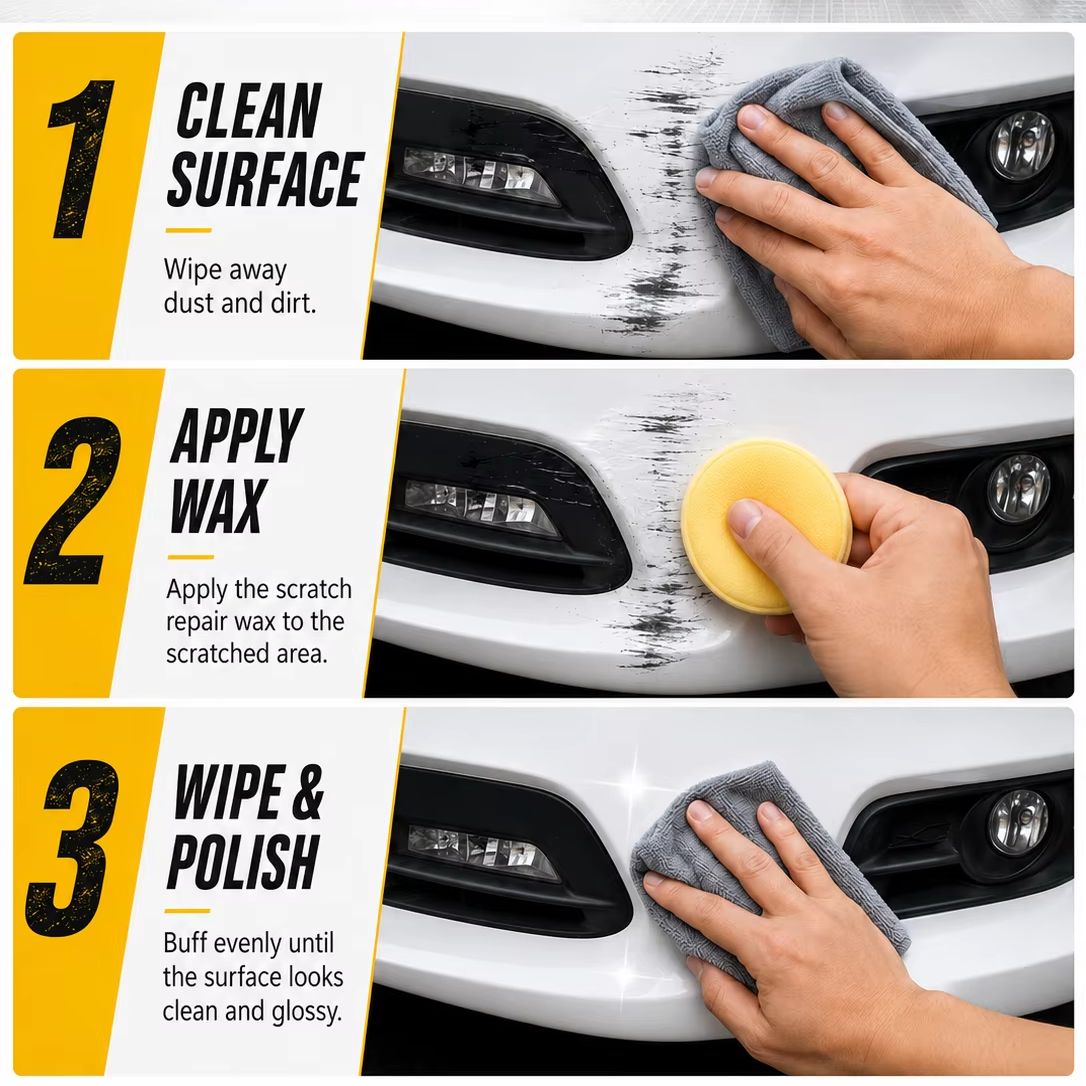 Lilin Perbaikan Goresan untuk  - Car Scratch Repair Polishing Wax Paste ulasan dan harga